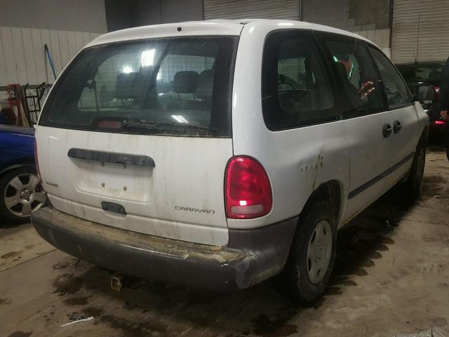 2B4GP2530YR885985 - 2000 DODGE CARAVAN WHITE photo 4