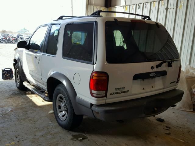 1FMYU22E8XUC33585 - 1999 FORD EXPLORER WHITE photo 3