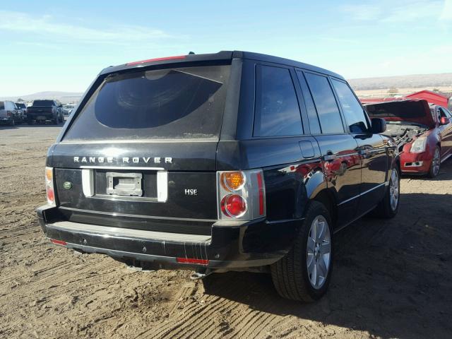 SALME11475A196698 - 2005 LAND ROVER RANGE ROVE BLACK photo 4