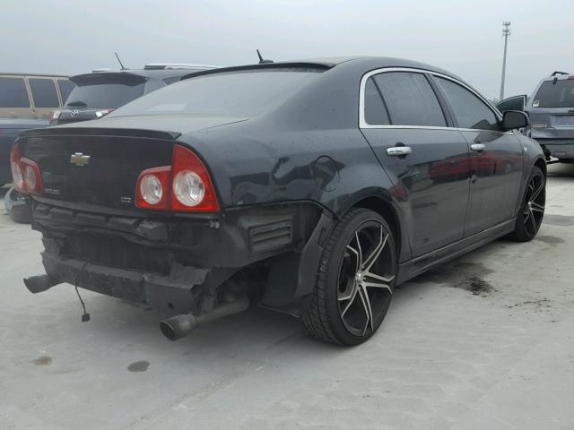 1G1ZK57708F257968 - 2008 CHEVROLET MALIBU LTZ BLACK photo 4