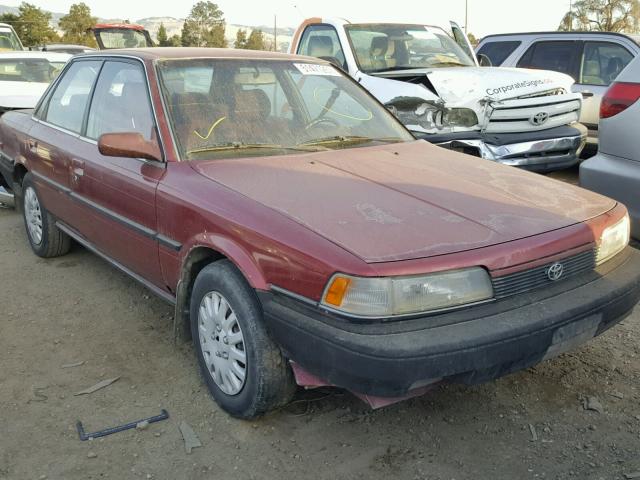 JT2SV21E5L0348941 - 1990 TOYOTA CAMRY DLX BURGUNDY photo 1