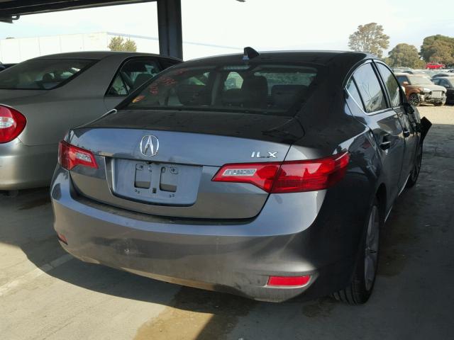 19VDE1F75EE008907 - 2014 ACURA ILX 20 TEC GRAY photo 4