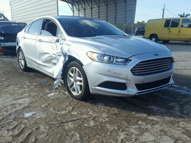 3FA6P0H73GR376862 - 2016 FORD FUSION SE SILVER photo 1