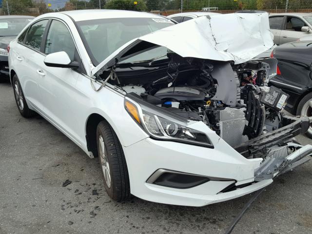 5NPE24AA4HH440834 - 2017 HYUNDAI SONATA ECO WHITE photo 1