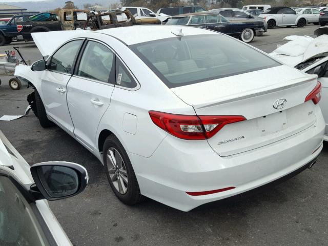 5NPE24AA4HH440834 - 2017 HYUNDAI SONATA ECO WHITE photo 3