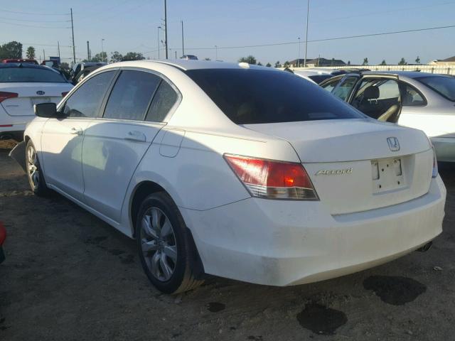 1HGCP26829A033270 - 2009 HONDA ACCORD EXL WHITE photo 3