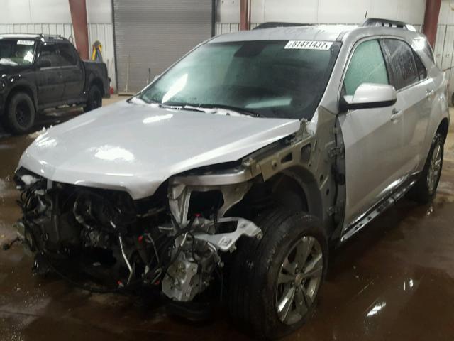 2GNFLFEK7F6275659 - 2015 CHEVROLET EQUINOX LT GRAY photo 2