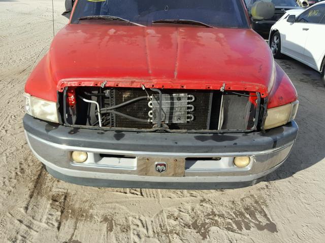 3B7KC23Z7YG150104 - 2000 DODGE RAM 2500 RED photo 8