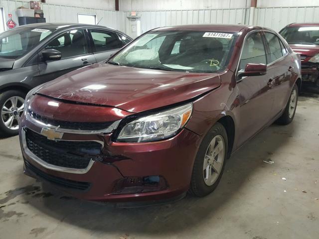 1G11C5SL4FF191002 - 2015 CHEVROLET MALIBU 1LT 勃艮第红 照片 2