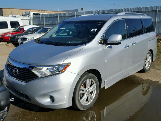 JN8AE2KP8B9001511 - 2011 NISSAN QUEST S SILVER photo 2