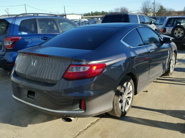 1HGCT1B7XDA002943 - 2013 HONDA ACCORD EX GRAY photo 4