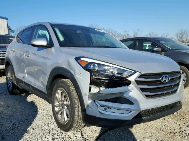 KM8J23A49HU414587 - 2017 HYUNDAI TUCSON SE SILVER photo 1