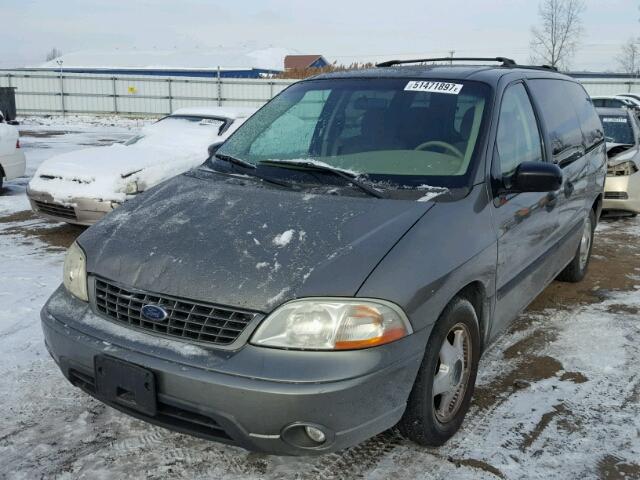 2FMDA51463BB75462 - 2003 FORD WINDSTAR L GRAY photo 2