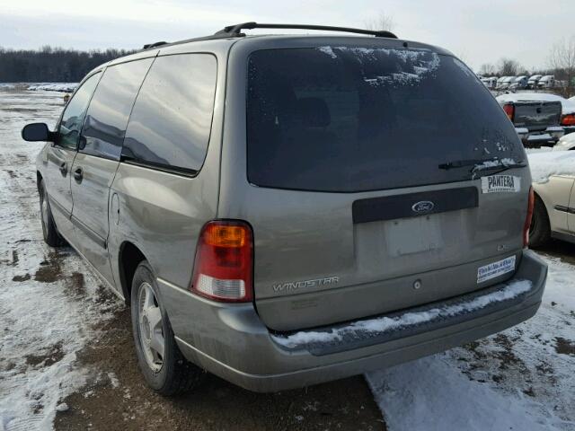 2FMDA51463BB75462 - 2003 FORD WINDSTAR L GRAY photo 3