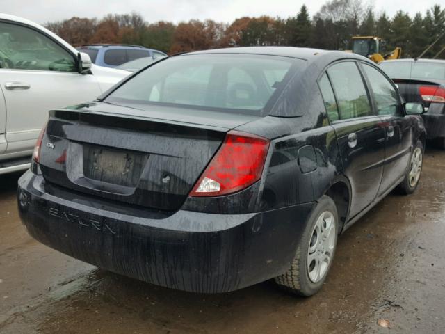 1G8AJ52F94Z225562 - 2004 SATURN ION LEVEL BLACK photo 4