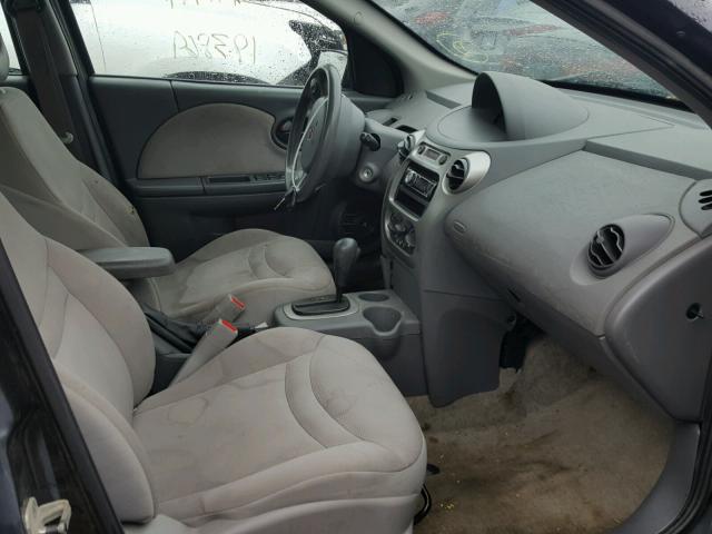 1G8AJ52F94Z225562 - 2004 SATURN ION LEVEL BLACK photo 5