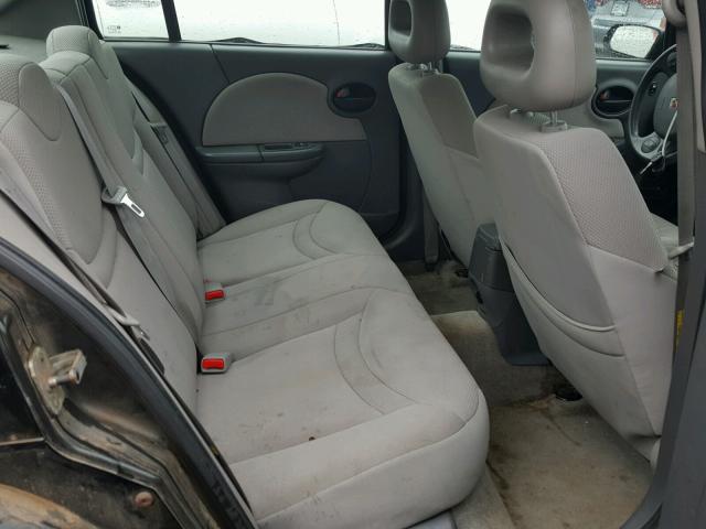 1G8AJ52F94Z225562 - 2004 SATURN ION LEVEL BLACK photo 6