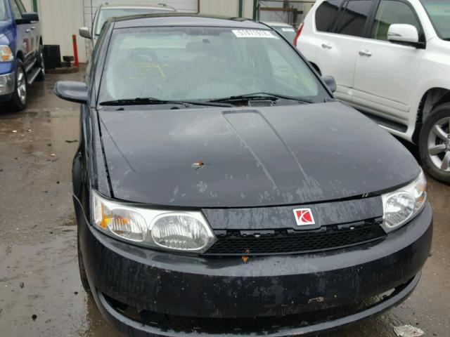 1G8AJ52F94Z225562 - 2004 SATURN ION LEVEL BLACK photo 9