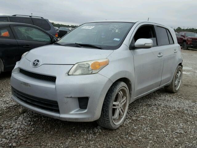 JTKKU4B48C1026910 - 2012 TOYOTA SCION XD SILVER photo 2