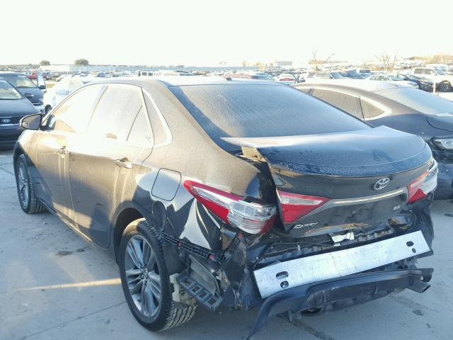 4T1BF1FK9FU489789 - 2015 TOYOTA CAMRY LE BLACK photo 3