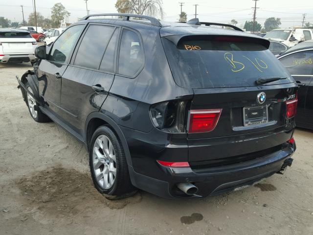 5UXZV4C59CL992373 - 2012 BMW X5 XDRIVE3 BLACK photo 3