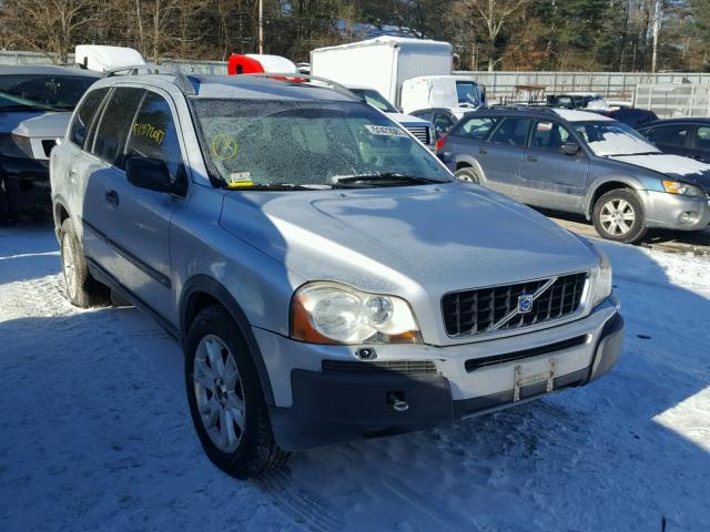 YV1CM91H041043869 - 2004 VOLVO XC90 T6 SILVER photo 1