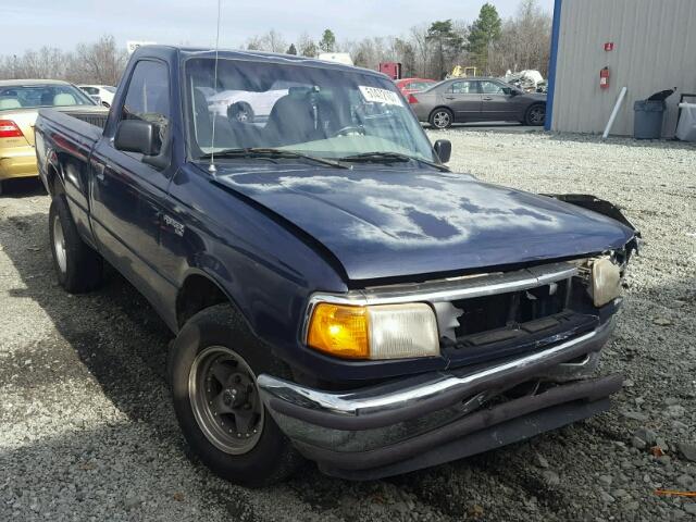 1FTCR10A4VTA12014 - 1997 FORD RANGER BLUE photo 1