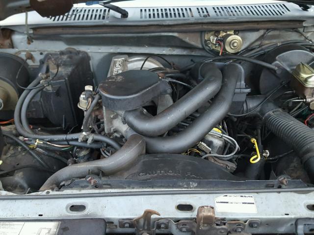 2FTEF15N2GCB52699 - 1986 FORD F150 GRAY photo 7