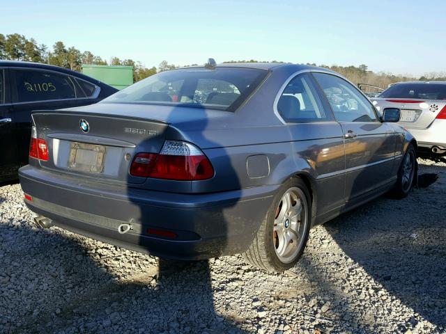 WBABD53494PL12966 - 2004 BMW 330 CI GRAY photo 4