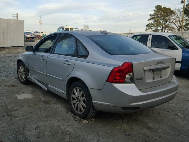 YV1MS390182407299 - 2008 VOLVO S40 2.4I SILVER photo 3