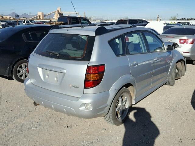 5Y2SL65897Z424803 - 2007 PONTIAC VIBE SILVER photo 4