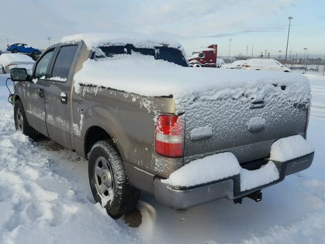 1FTPW12555FA34323 - 2005 FORD F150 SUPER TAN photo 3