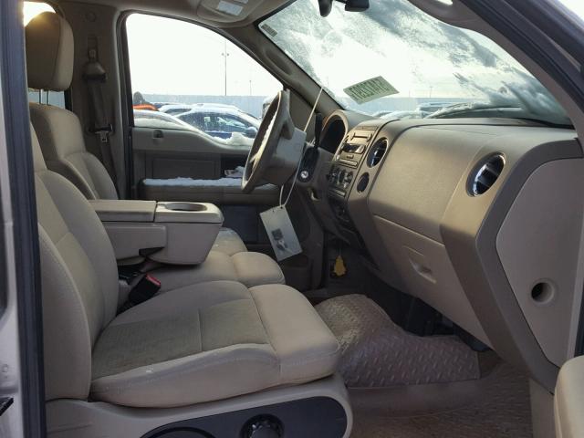 1FTPW12555FA34323 - 2005 FORD F150 SUPER TAN photo 5