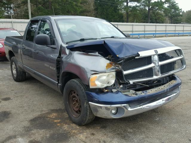 1D7HA18N35S180081 - 2005 DODGE RAM 1500 S GRAY photo 1