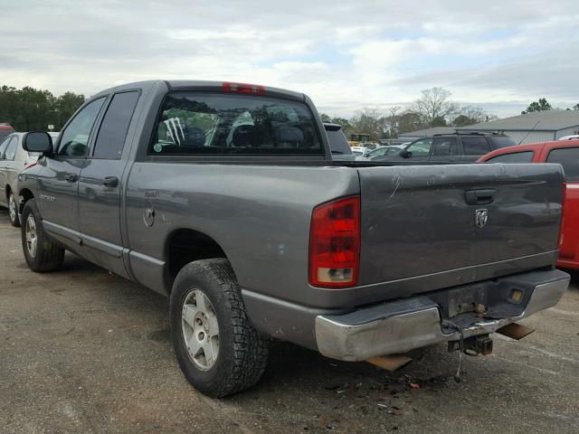 1D7HA18N35S180081 - 2005 DODGE RAM 1500 S GRAY photo 3