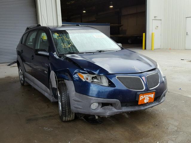 5Y2SL658X7Z424051 - 2007 PONTIAC VIBE BLUE photo 1