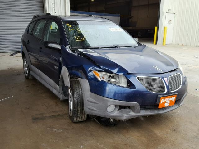 5Y2SL658X7Z424051 - 2007 PONTIAC VIBE BLUE photo 9