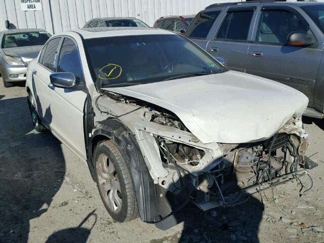 1HGCP3F88AA022669 - 2010 HONDA ACCORD EXL WHITE photo 1