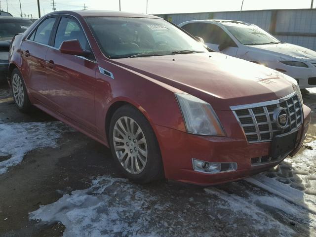 1G6DS5E3XC0133450 - 2012 CADILLAC CTS PREMIU RED photo 1