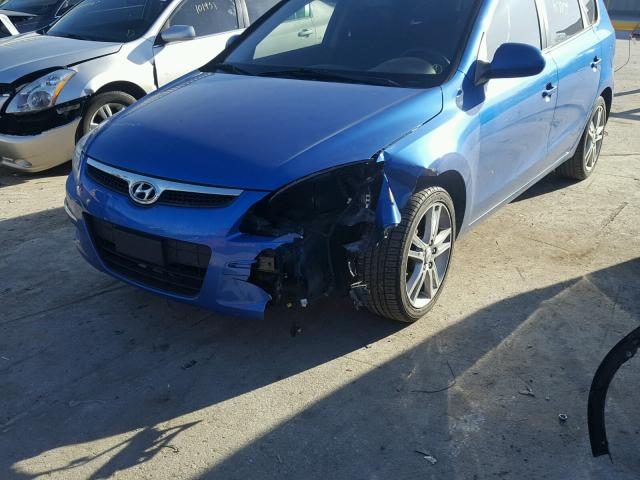 KMHDC86E49U033322 - 2009 HYUNDAI ELANTRA TO BLUE photo 9