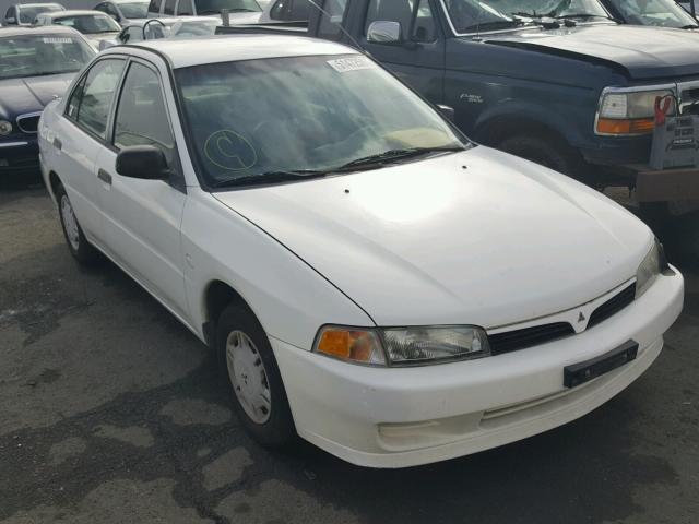 JA3AY26A1VU030891 - 1997 MITSUBISHI MIRAGE DE WHITE photo 1