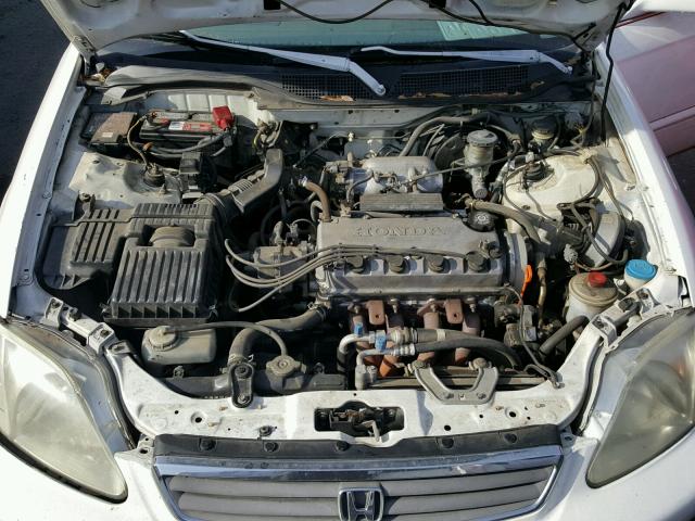 2HGEJ8540XH550268 - 1999 HONDA CIVIC EX 白色 照片 7