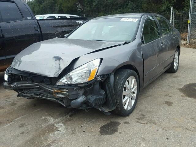 1HGCM668X6A055299 - 2006 HONDA ACCORD EX GRAY photo 2