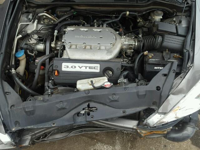 1HGCM668X6A055299 - 2006 HONDA ACCORD EX GRAY photo 7