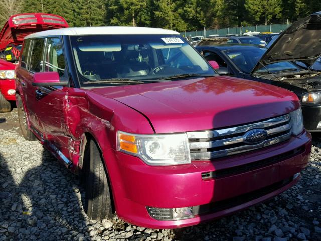 2FMDK52C59BA15360 - 2009 FORD FLEX SEL მუქწითელი ფოტო 1