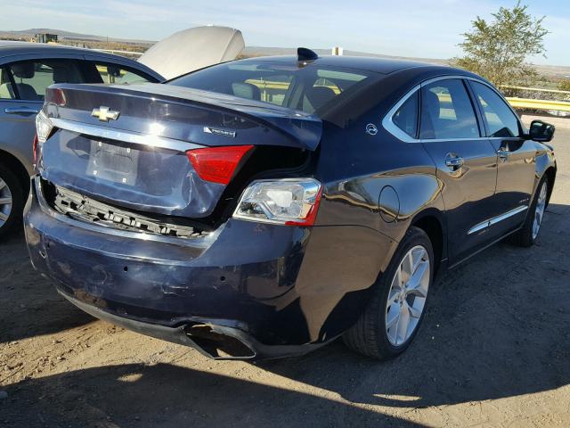 2G1125S35J9117527 - 2018 CHEVROLET IMPALA PRE BLUE photo 4