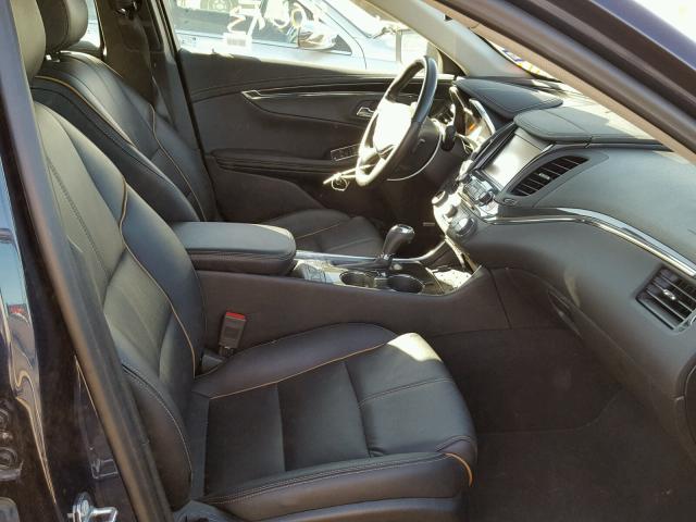 2G1125S35J9117527 - 2018 CHEVROLET IMPALA PRE BLUE photo 5