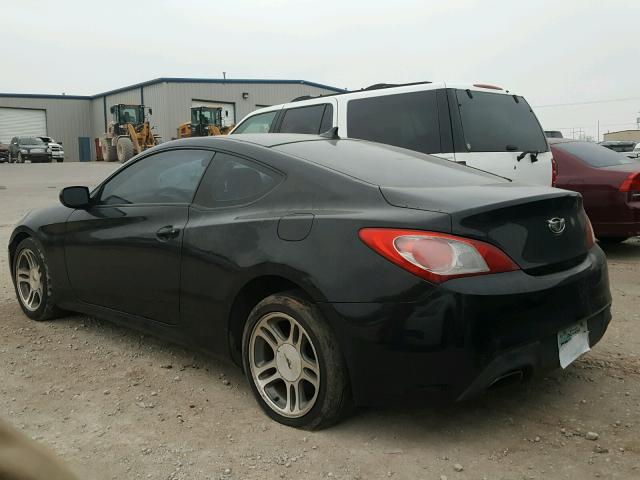 KMHHT6KD3AU016518 - 2010 HYUNDAI GENESIS CO BLACK photo 3