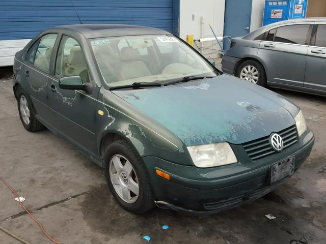 3VWSC29MXXM045310 - 1999 VOLKSWAGEN JETTA GLS GREEN photo 1