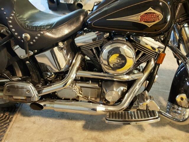 1HD1BJL40TY052221 - 1996 HARLEY-DAVIDSON FLSTC BLACK photo 7